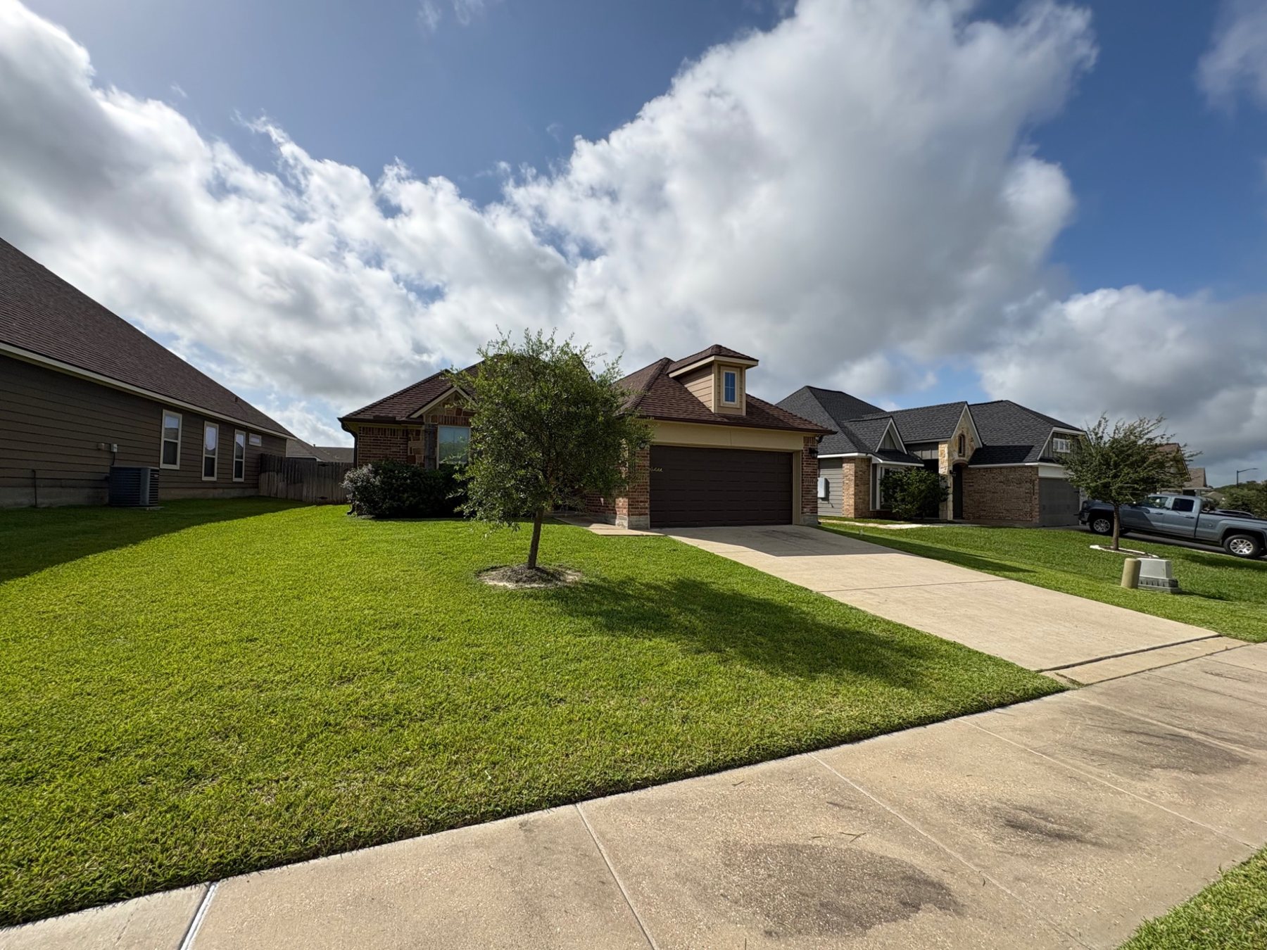 Routine lawn maintenance