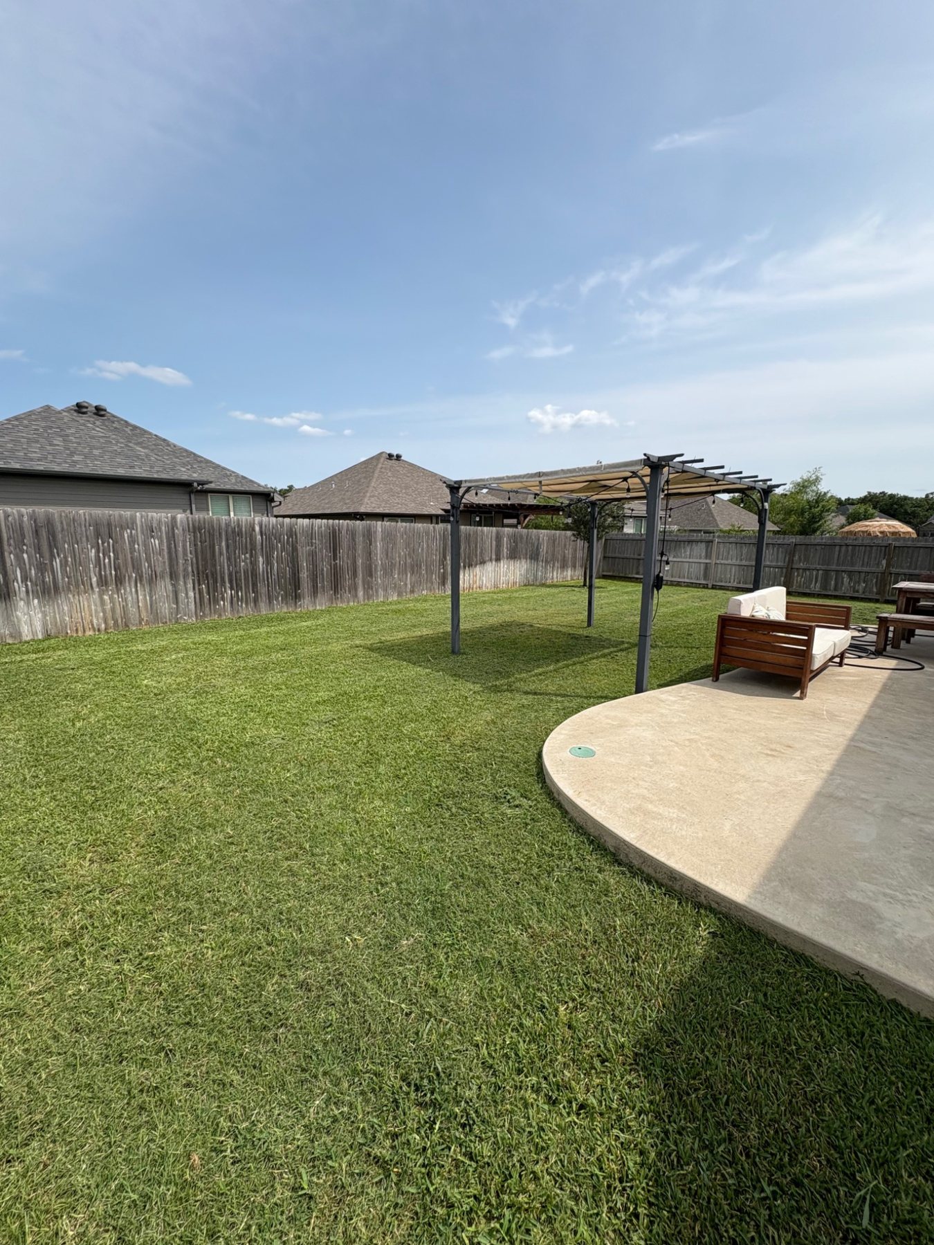 Outdoor living maintenance